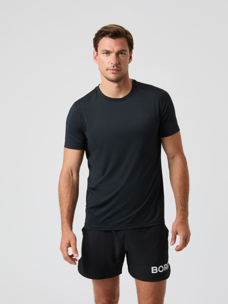Björn Borg Borg Airy T-shirt Sort, XL