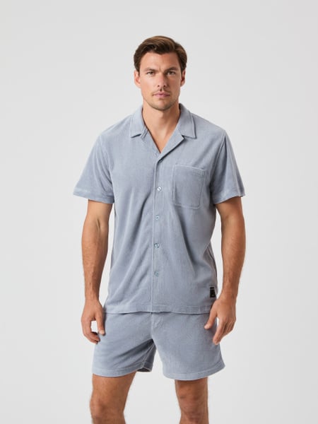 Björn Borg Borg Toweling Pool Shirt Grå, XXL