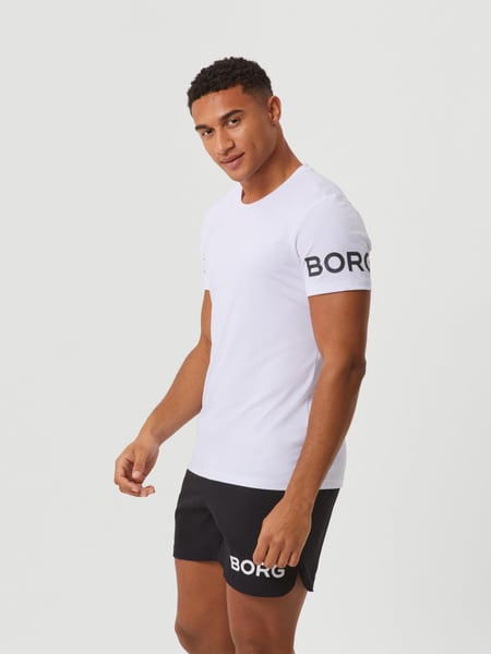 Björn Borg Borg T-shirt Hvid, XL