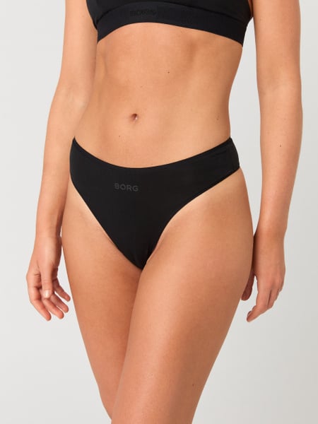 Björn Borg Core Lyocell Thong 1-pack Sort, XL