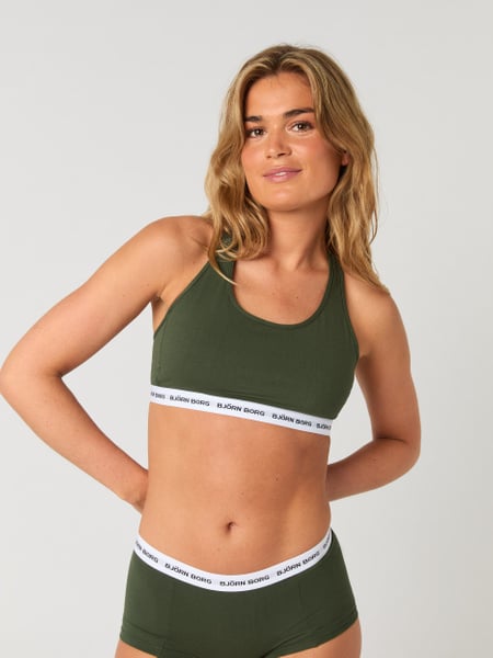 Björn Borg Core Logo Soft Top Grøn, L
