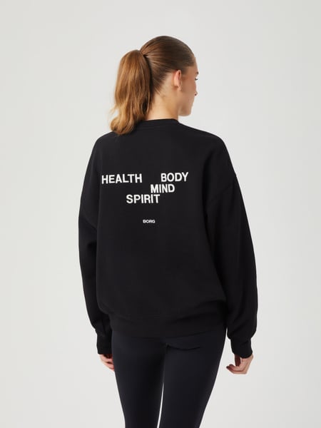 Björn Borg Studio Oversized Crew Sort, XL