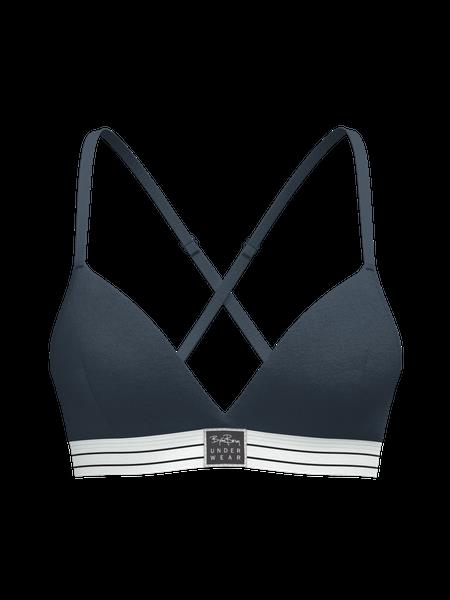 Björn Borg Core Original Triangle Bra 1-pack Marineblå, XL