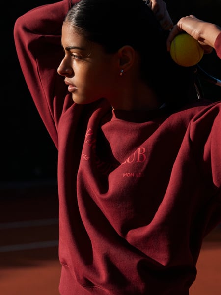 Björn Borg Borg Boyfriend Crew Rød, XL
