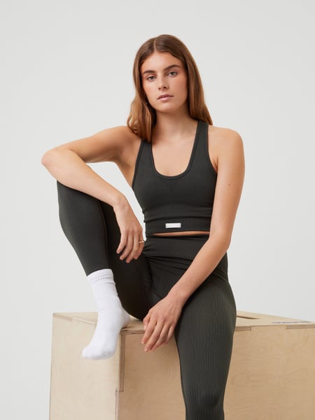 Björn Borg Studio Low Seamless Bra Grøn, LXL