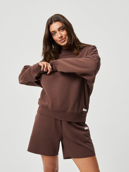 Björn Borg Studio Oversized Crew Brun, L