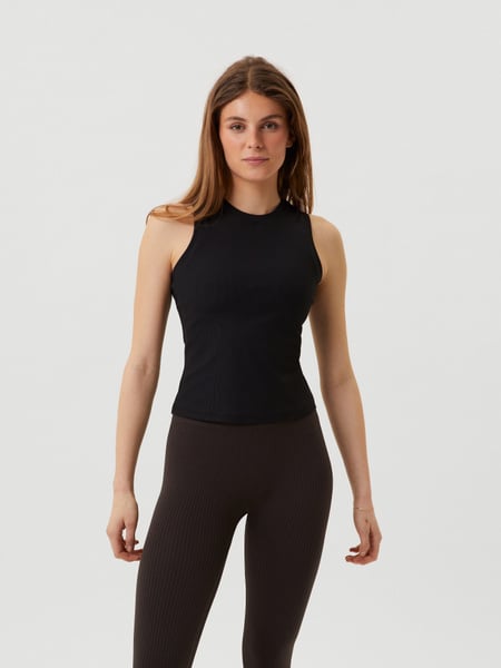 Björn Borg Studio Rib Tank Sort, XS
