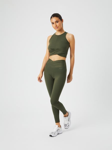 Björn Borg Studio Cross Tights Grøn, XXL
