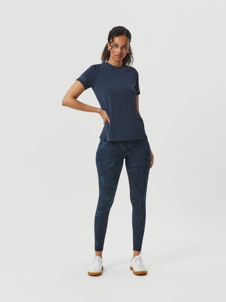 Björn Borg Borg Printed Tights Marineblå, XS