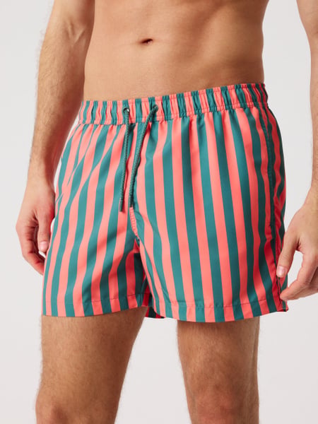 Björn Borg Borg Print Swim Shorts Grøn, M