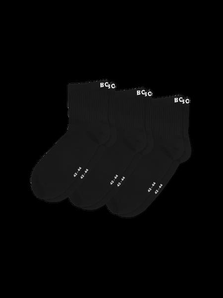 Björn Borg Sports Mid Ankle Socks 3-pack Sort, 35-38