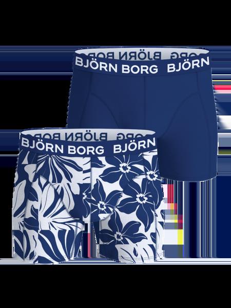 Björn Borg Bamboo Cotton Blend Boxers 2-pack Blå, L
