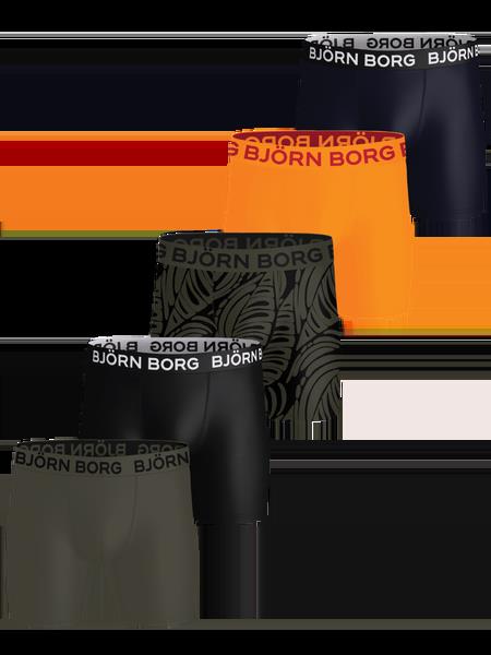 Björn Borg Sports Microfiber Boxers 5-pack Sort, XL