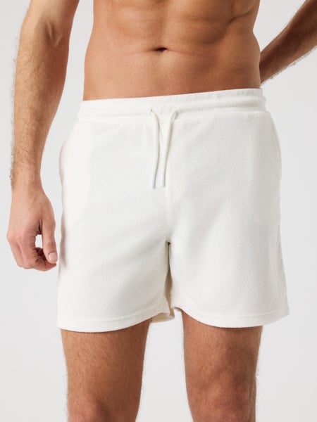 Björn Borg Borg Toweling Pool Shorts Hvid, S