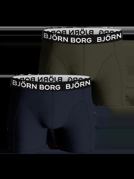 Björn Borg Bamboo Cotton Blend Boxers 2-pack Grøn, XXL