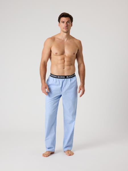 Björn Borg Core Woven Logo Pyjama Pants Blå, XXL