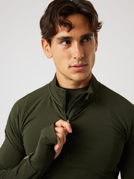 Björn Borg Borg Midlayer Half Zip Grøn, XL