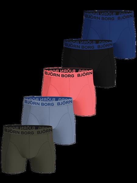 Björn Borg Cotton Stretch Boxers 5-pack Multi, 170