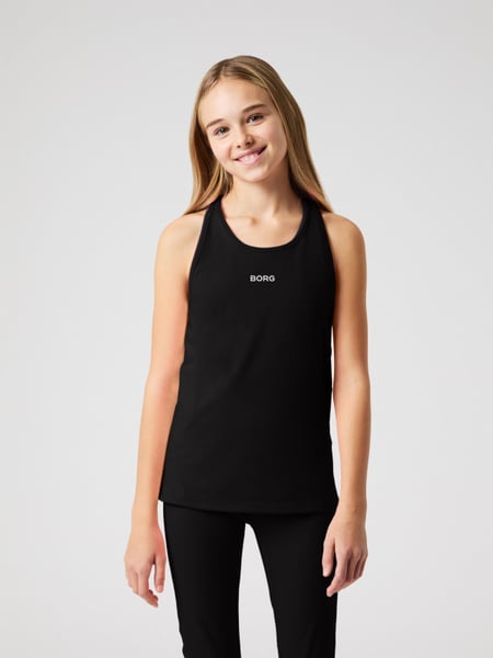 Björn Borg Borg Racerback Tank Top Sort, 146-152
