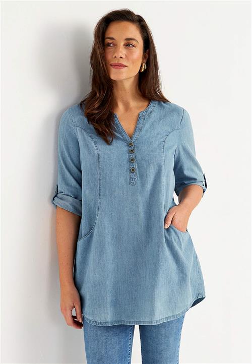 Cellbes of Sweden Denimtunika med lommer