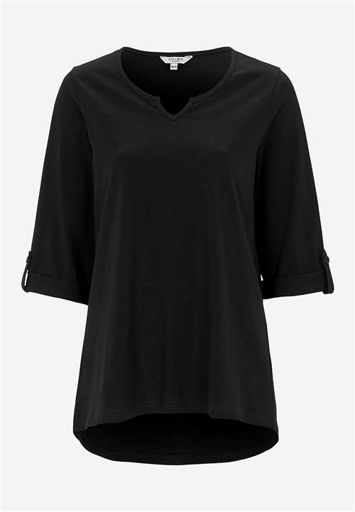 Cellbes of Sweden Jerseytop med 3/4 lange ærmer