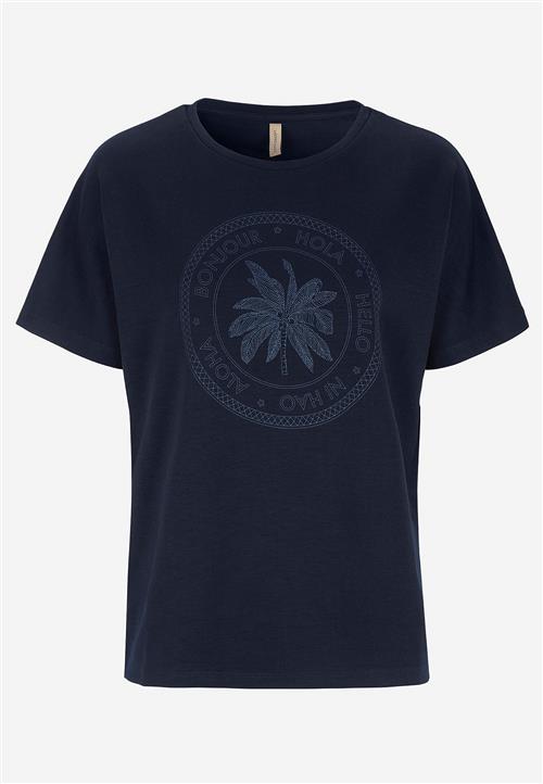Soyaconcept Superblød t-shirt med tryk