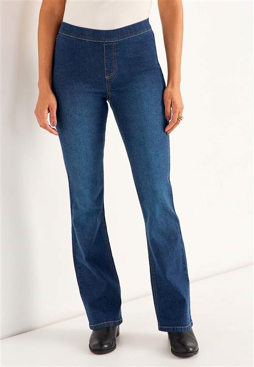 Cellbes of Sweden Elastiske jeggings med en bootcut - to længder