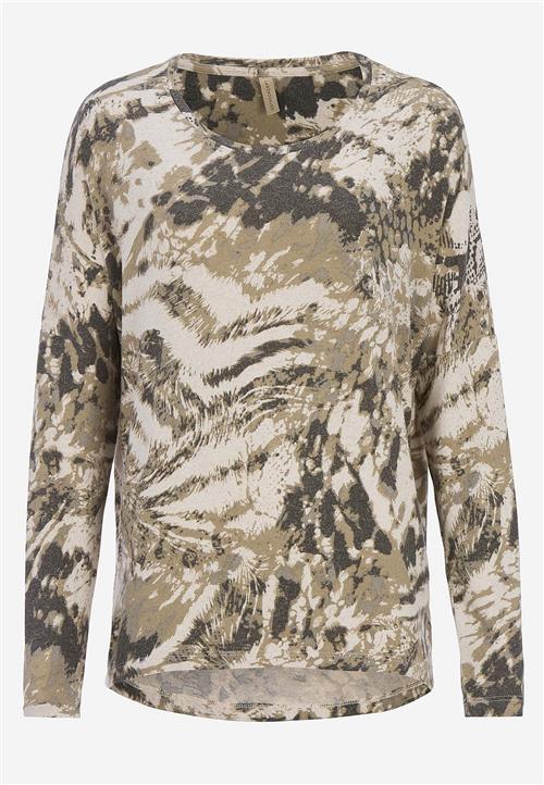 Soyaconcept Superblød, mønstret jerseytop
