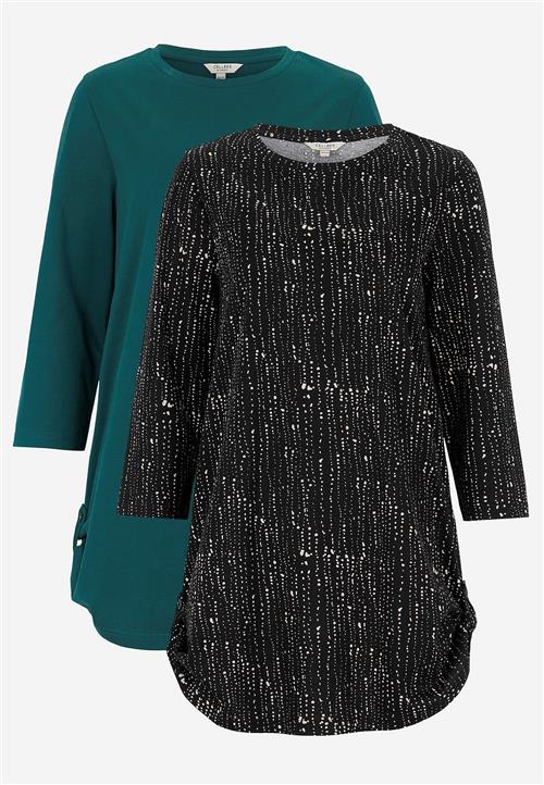 Cellbes of Sweden Jerseytunika med 3/4 ærme Alexia 2-pack