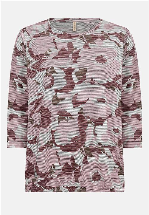 Soyaconcept Blomstret jerseytop