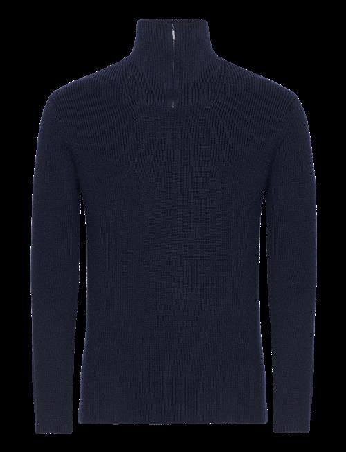 Knowledge Cotton Apparel | Merino Half Zip Sweater | XXL