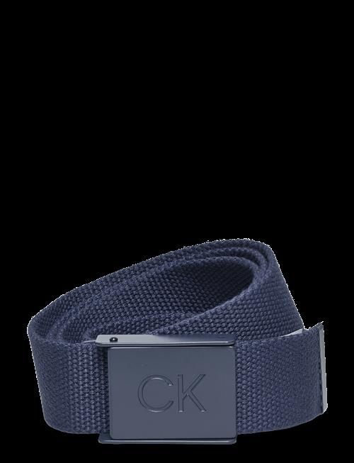 Calvin Klein Golf | Ck Monogram Buckle Belt | ONE SIZE