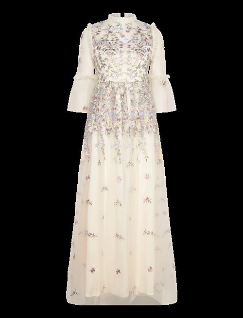 Malina | Nicolina Long Sleeved Lace Maxi Dress | S