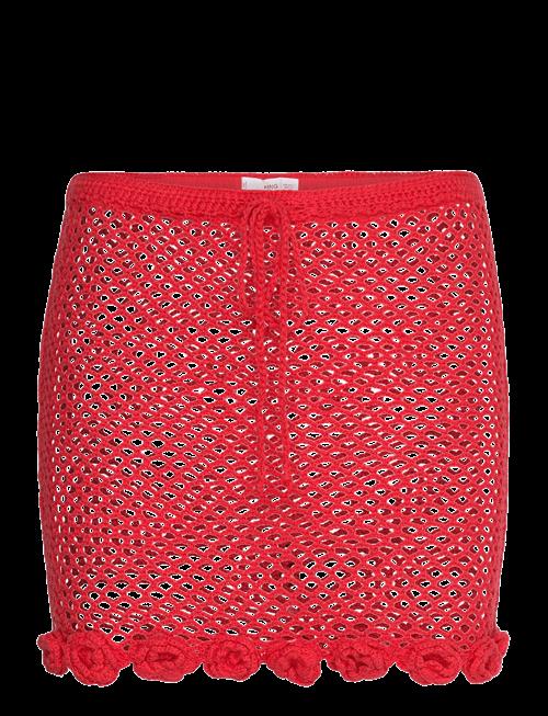 Mango | Crochet Floral Mini-Skirt | M