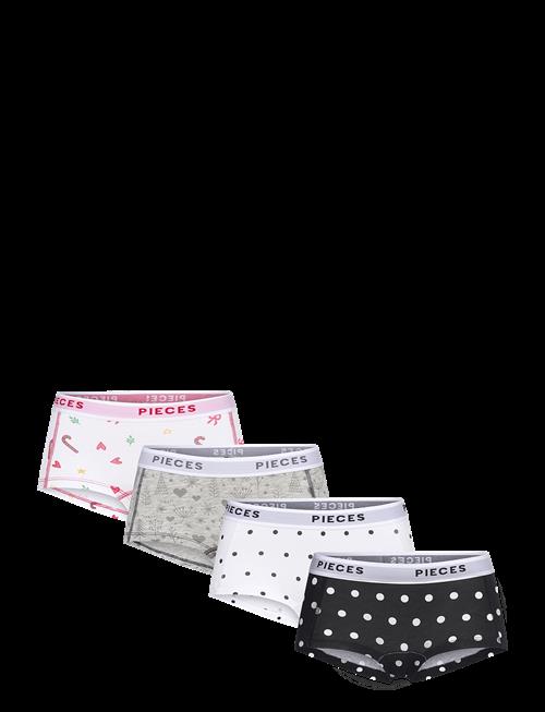 Pieces | Pclogo Lady Dots 4-Pack | XS