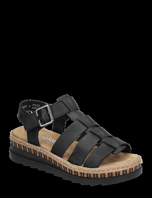 Rieker | Rieker Ladies' Sandals V7904-00 Black | 42