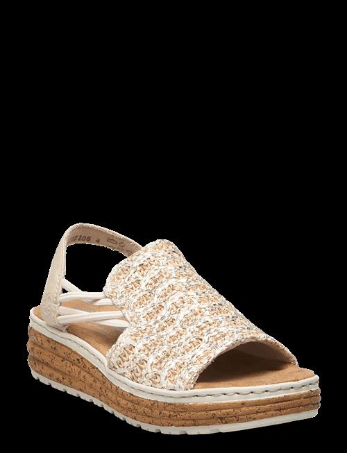 Rieker | Rieker Ladies' Sandals 62741-60 Beige | 42