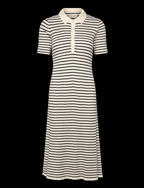 Gant | Rib Knit Striped Rugger Ss Dress | XL