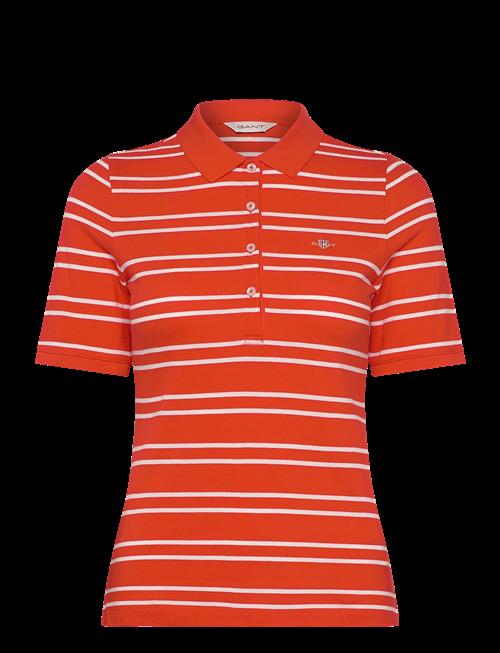 Gant | Slim Stripe Shield Ss Pique Polo | XXXL