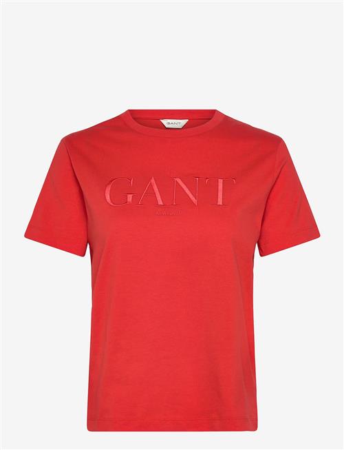 Gant | Reg Tonal Graphic Ss T-Shirt | XS