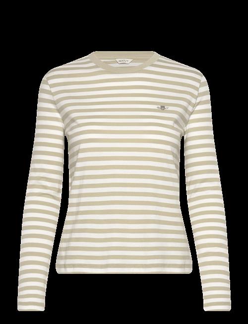 Gant | Reg Striped Shield Ls T-Shirt | XS