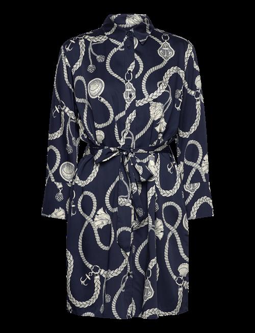 Gant | Rel Sailing Print Shirt Dress | 36