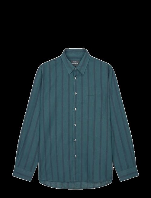 Mads Nørgaard | Cotton Linen Sune Stripe Shirt | L