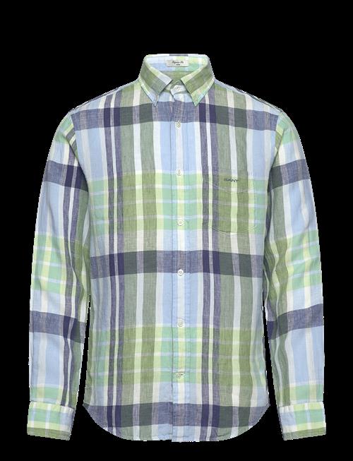 Gant | Reg Linen Madras Shirt | XXL