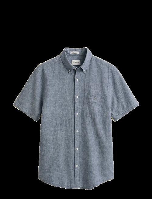Gant | Reg Cotton Linen Ss Shirt | M