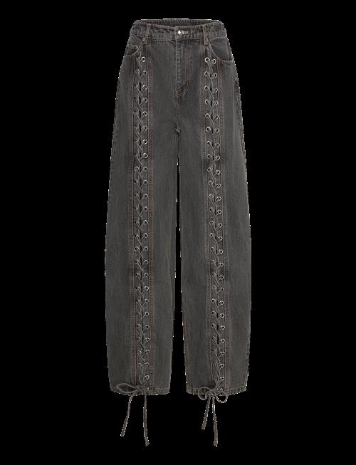 ROTATE | Denim Laced Leg Pants | 26