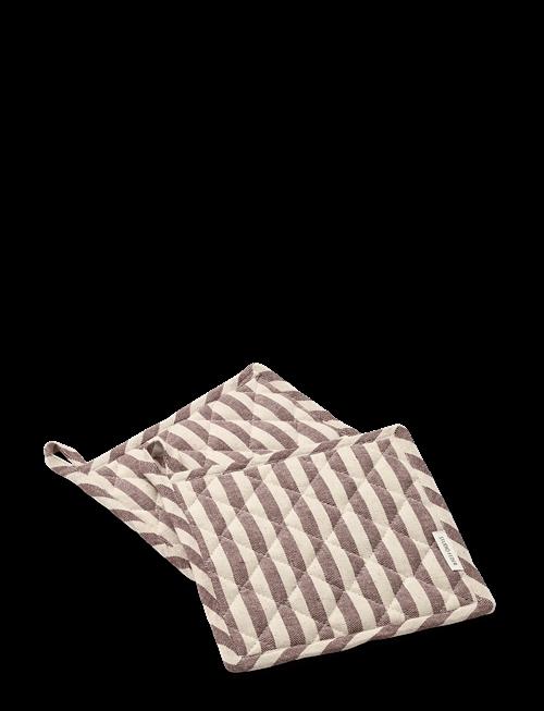 STUDIO FEDER | Ada Pot Holder 2-Pack - Cot/Lin | 20X20CM