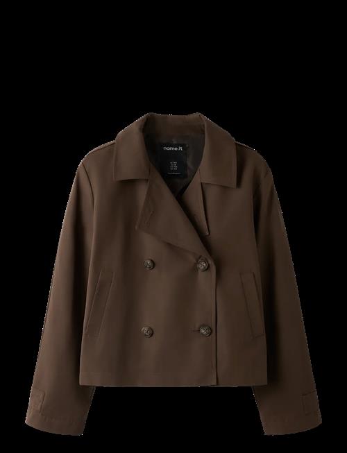 name it | Nkfmadelin Trench Coat Short | 128