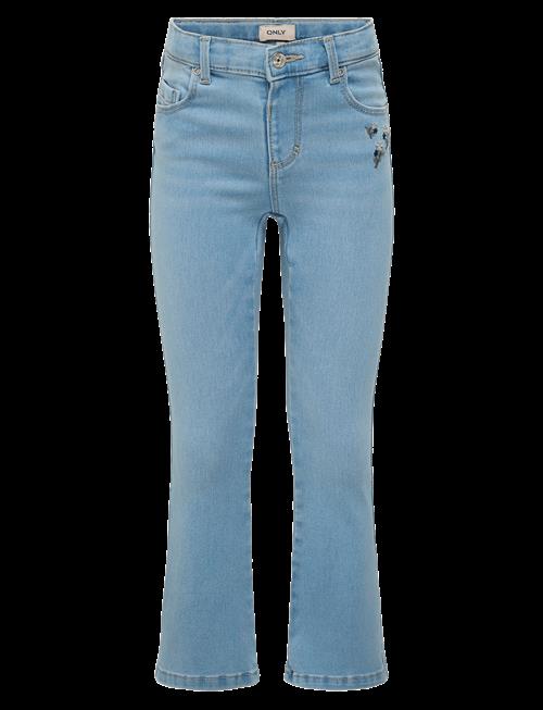 Kids Only | Kmgroyal Flared Flower Jeans Noos | 128
