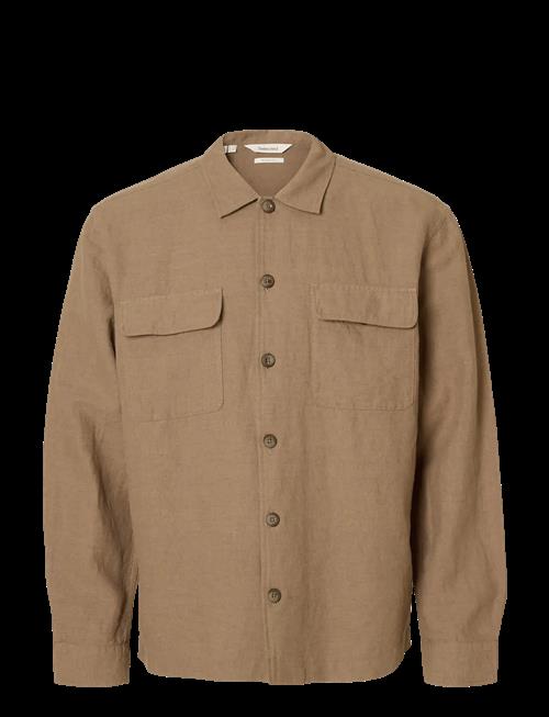 Selected | Slmotto Leroy Linen Blend Overshirt Noos | S